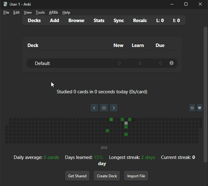 Importing .apkg into Anki